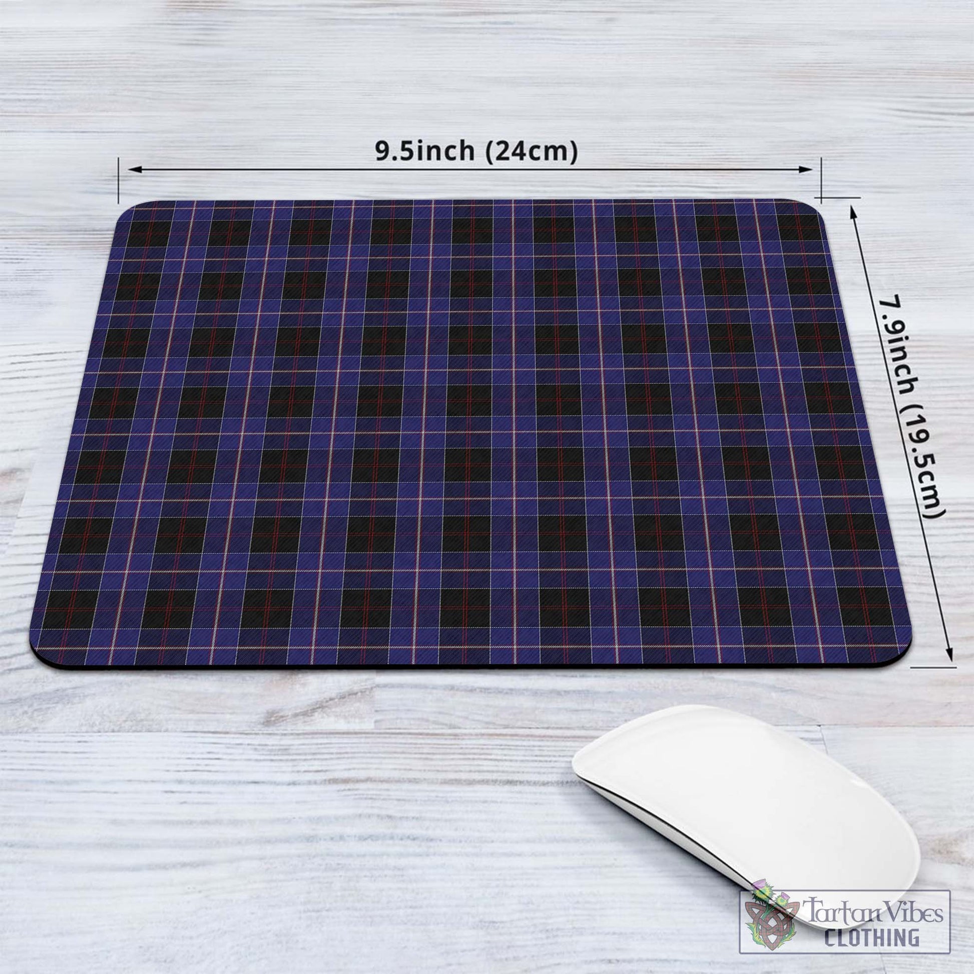 Tartan Vibes Clothing Dunlop Tartan Mouse Pad