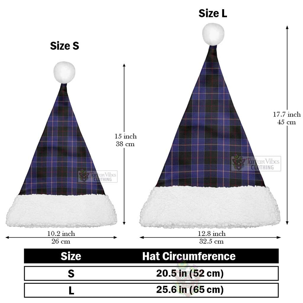 Tartan Vibes Clothing Dunlop Tartan Christmas Santa Hats