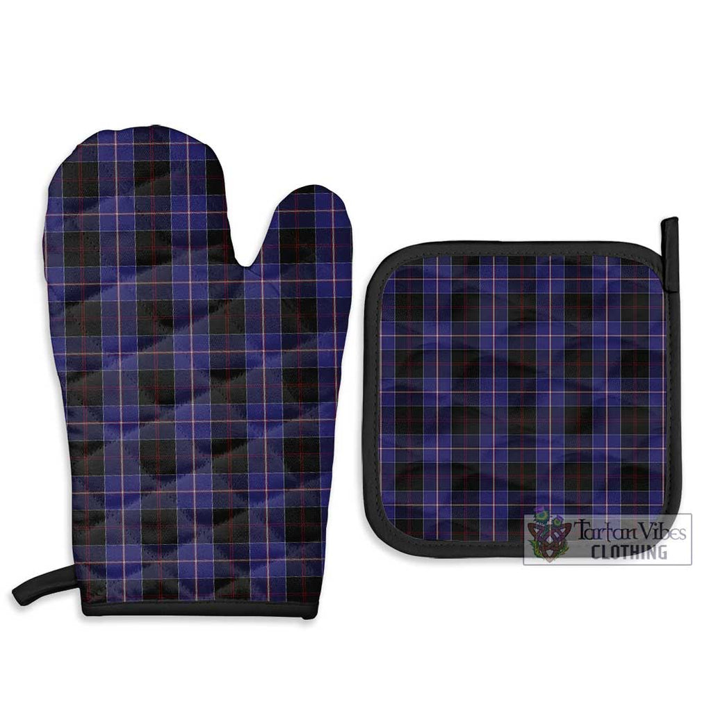 Dunlop Tartan Combo Oven Mitt & Pot-Holder Combo 1 Oven Mitt & 2 Pot-Holder Black - Tartan Vibes Clothing