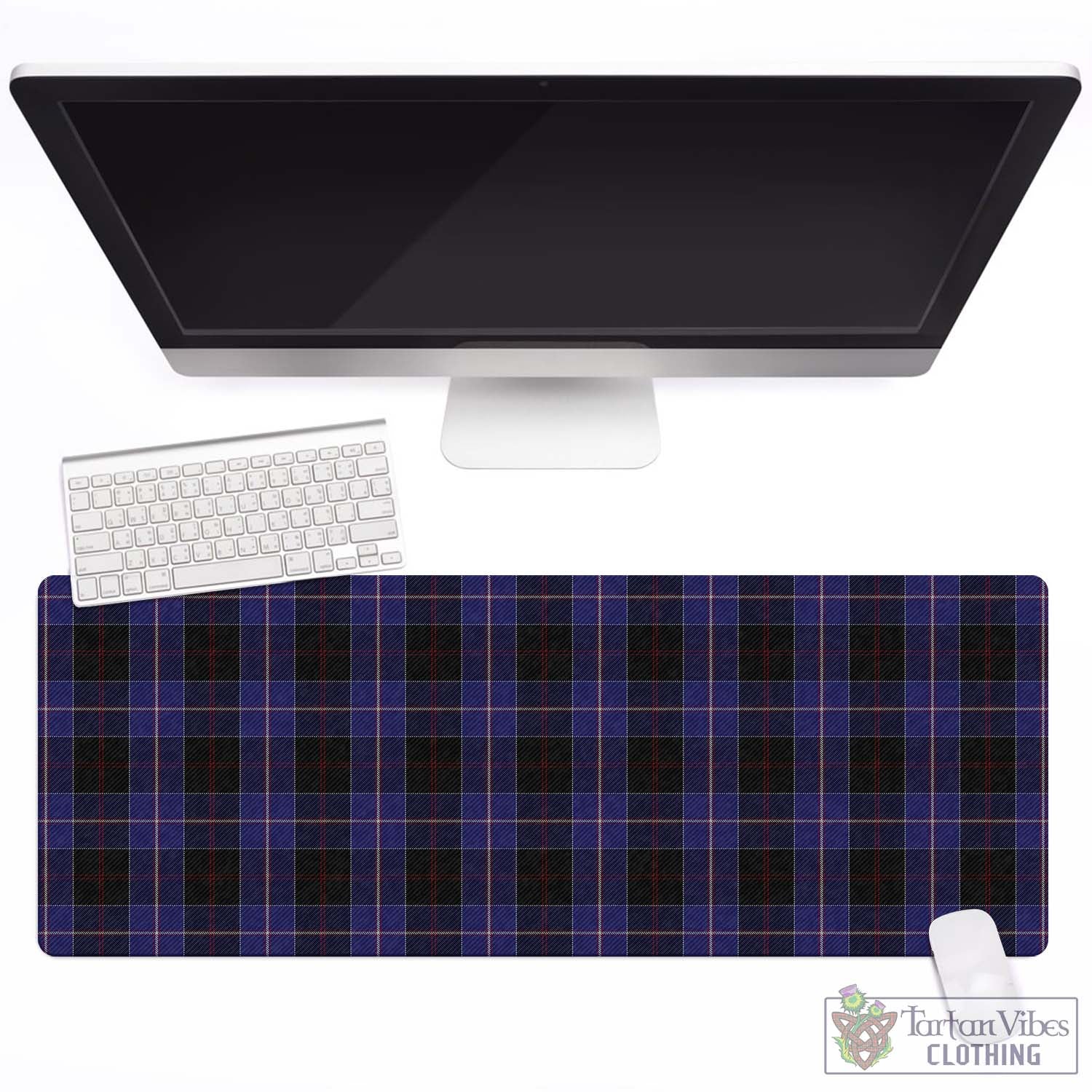 Tartan Vibes Clothing Dunlop Tartan Mouse Pad
