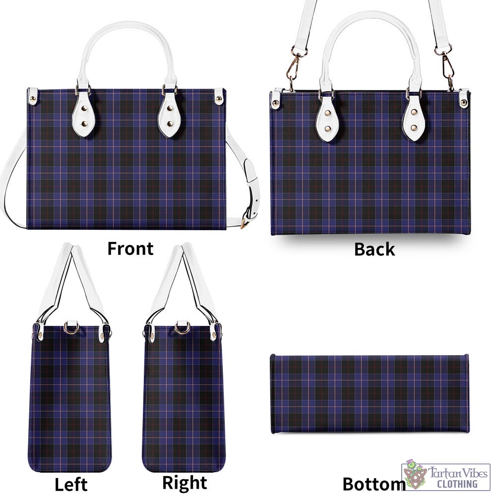 Tartan Vibes Clothing Dunlop Tartan Luxury Leather Handbags