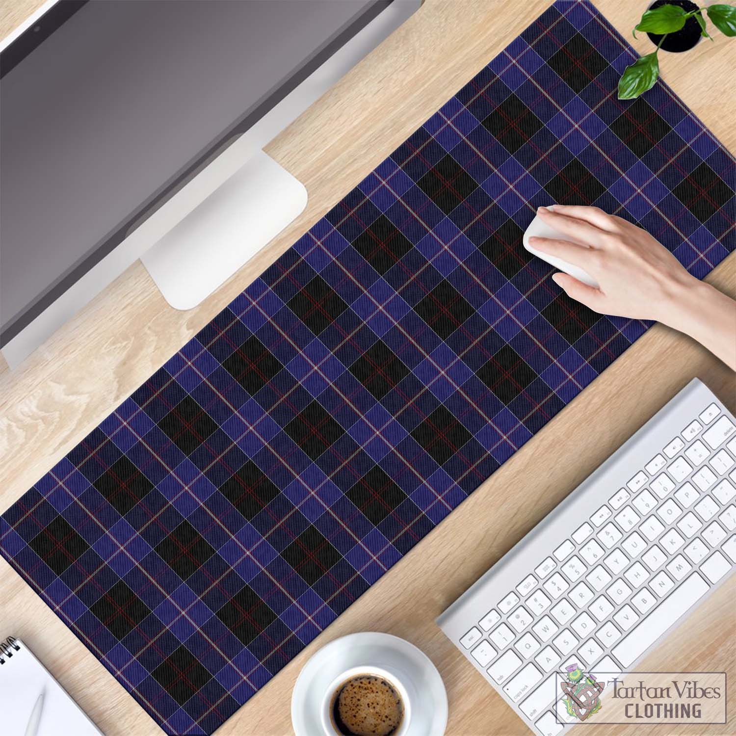 Tartan Vibes Clothing Dunlop Tartan Mouse Pad