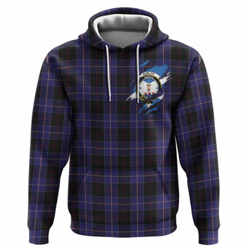 Dunlop Clan Crest In Me Tartan Hoodie Scotland Flag Style