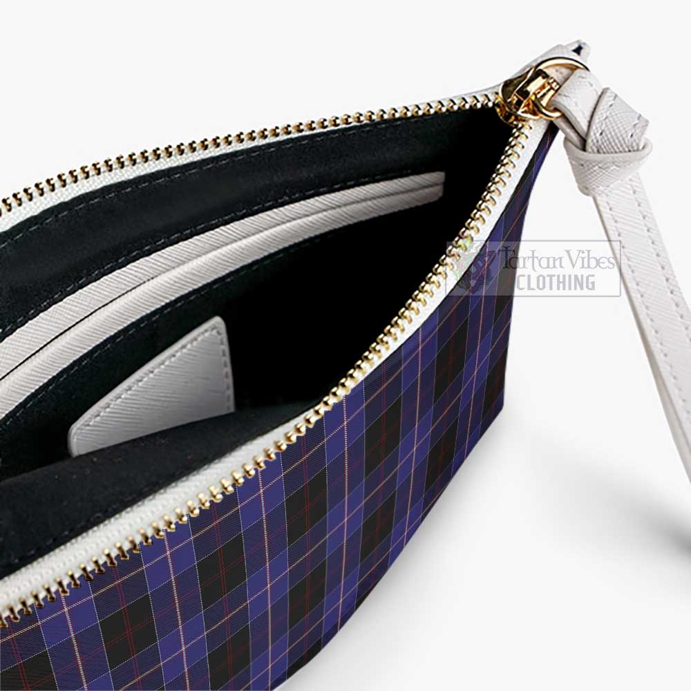 Tartan Vibes Clothing Dunlop Family Crest Tartan Clutch Bag