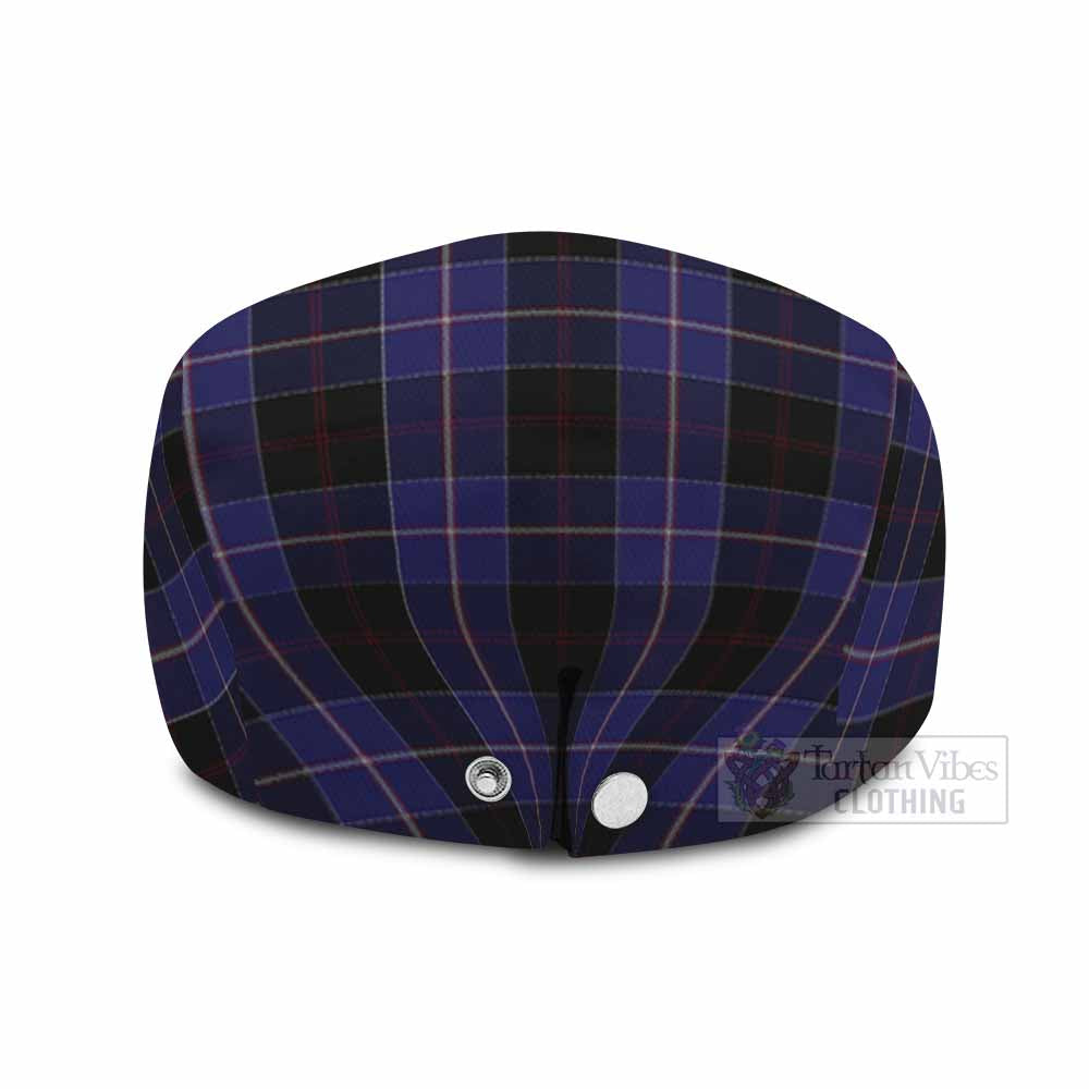 Dunlop Family Crest Tartan Jeff Cap, Tartan Flat Cap