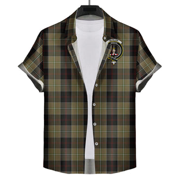 dunlop-hunting-tartan-short-sleeve-button-down-shirt-with-family-crest