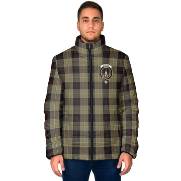 Dunlop Hunting Tartan Padded Jacket with Family Crest