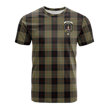 Dunlop Hunting Tartan T-Shirt with Family Crest