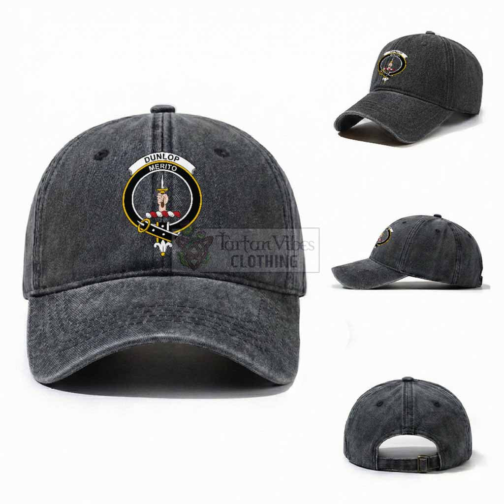 Dunlop Scottish Clan Crest Washed Baseball Cap