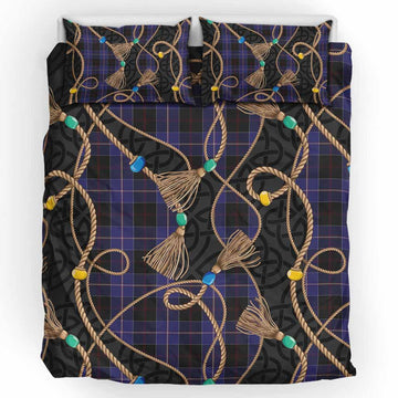 Dunlop Scottish Tartan Twisted Ropes Stylized Bedding Set