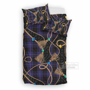 Dunlop Scottish Tartan Twisted Ropes Stylized Bedding Set