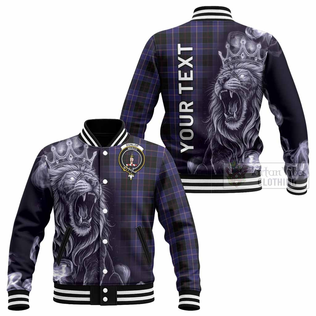 Dunlop Tartan Baseball Jacket Roaring Lion Heritage