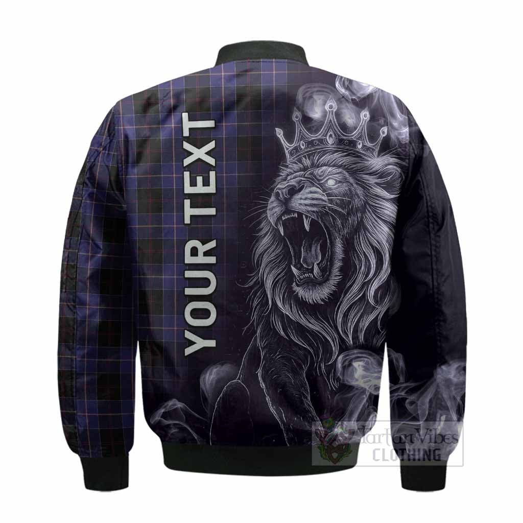 Dunlop Tartan Bomber Jacket Roaring Lion Heritage