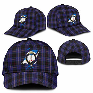 Dunlop Tartan Classic Cap with Family Crest In Me Style