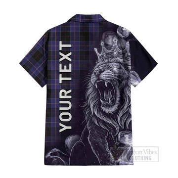 Dunlop Tartan Cotton Hawaiian Shirt Roaring Lion Heritage