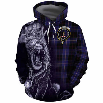 Dunlop Tartan Cotton Hoodie Roaring Lion Heritage
