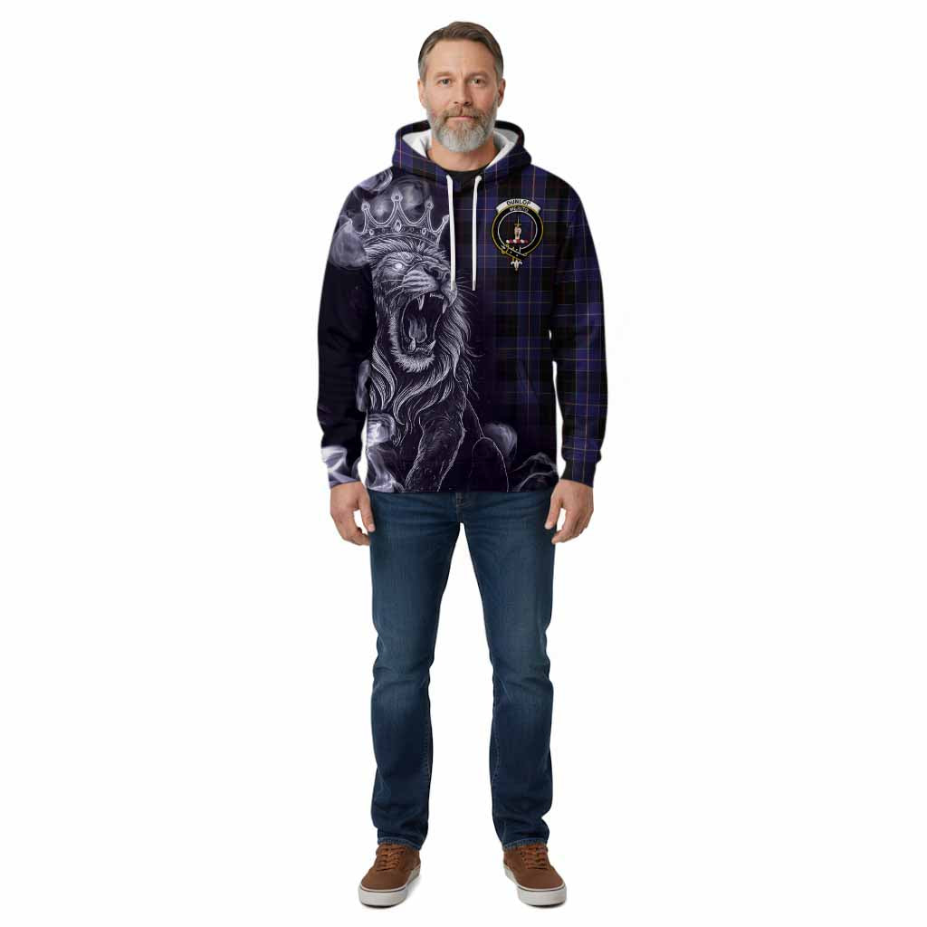Dunlop Tartan Cotton Hoodie Roaring Lion Heritage