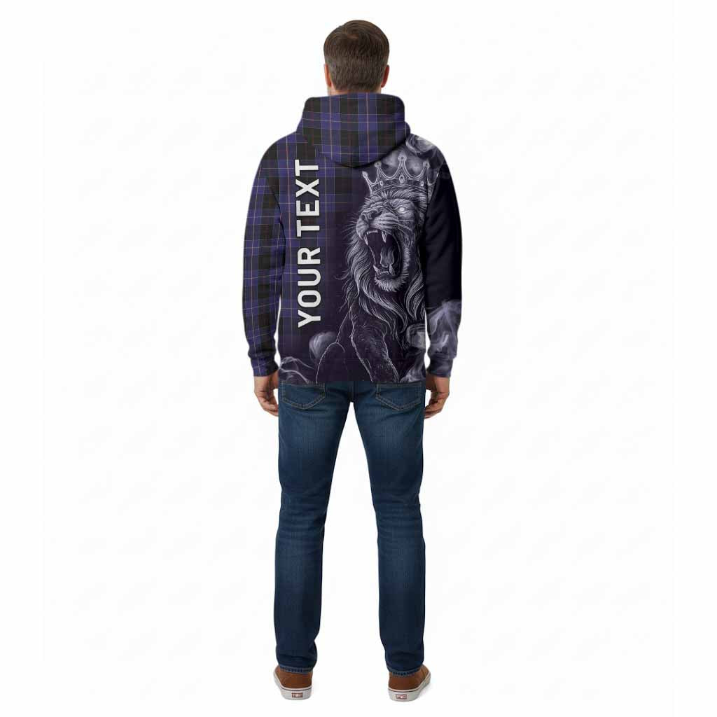Dunlop Tartan Cotton Hoodie Roaring Lion Heritage