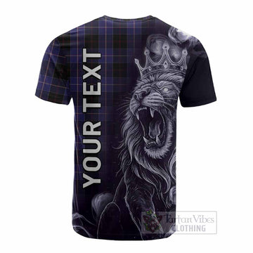 Dunlop Tartan Cotton T-shirt Roaring Lion Heritage