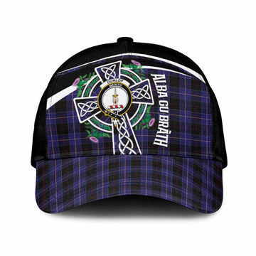 Dunlop Tartan Crest Classic Cap Scottish Thistle Celtic Cross Alba Gu Brath
