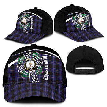 Dunlop Tartan Crest Classic Cap Scottish Thistle Celtic Cross Alba Gu Brath