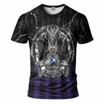 Dunlop Tartan Crest T-Shirt Celtic Odin's Raven Legacy