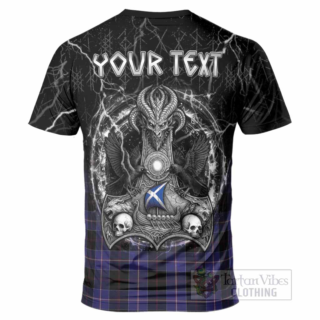 Dunlop Tartan Crest T-Shirt Celtic Odin's Raven Legacy
