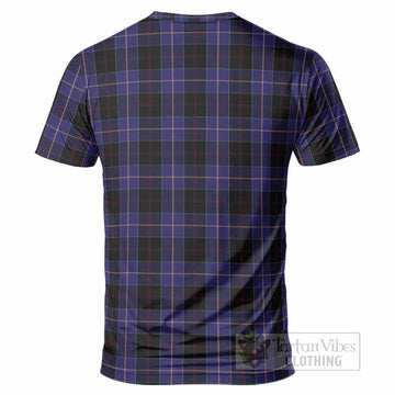 Dunlop Tartan Crest T-Shirt Ferocious Lion Style