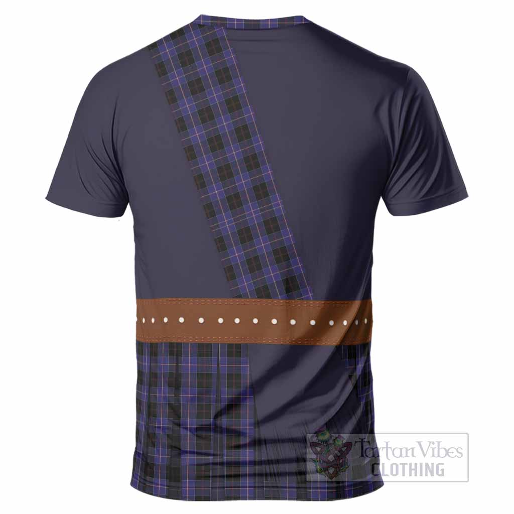 Dunlop Tartan Crest T-Shirt Kilt Costume Style