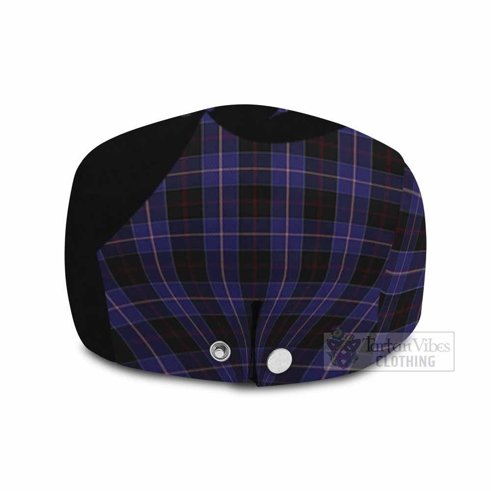 Dunlop Tartan Family Crest Flat Cap, Jeff Cap Scotland Thistle Floral