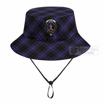 Dunlop Tartan Fishing Hat with Family Crest