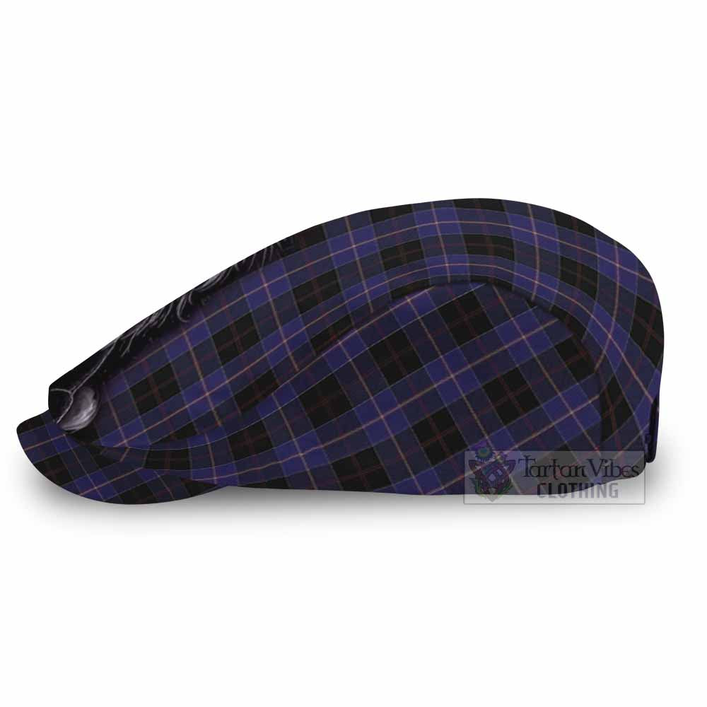 Dunlop Tartan Flat Cap, Jeff Cap Roaring Lion Heritage