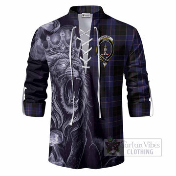 Dunlop Tartan Ghillie Shirt Roaring Lion Heritage