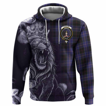Dunlop Tartan Hoodie Roaring Lion Heritage