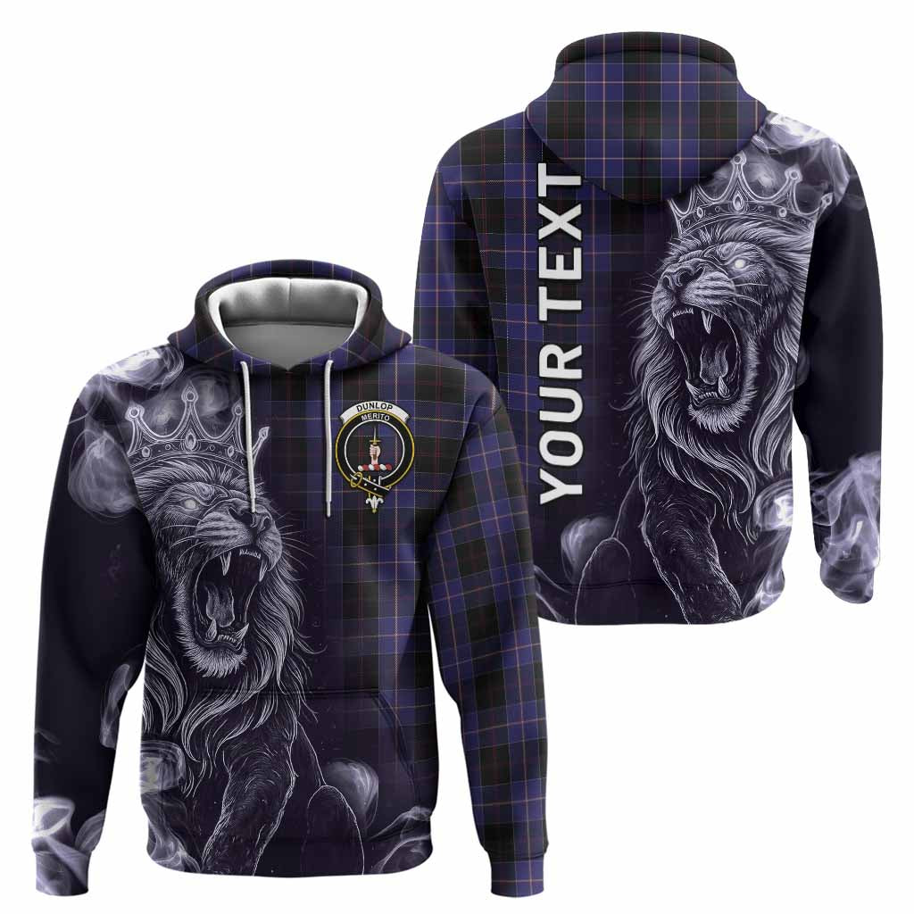 Dunlop Tartan Hoodie Roaring Lion Heritage