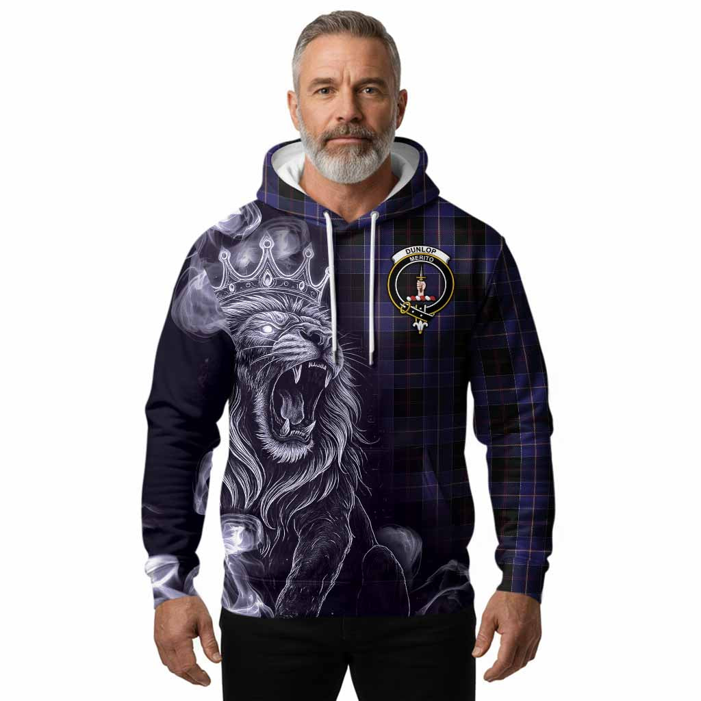 Dunlop Tartan Hoodie Roaring Lion Heritage