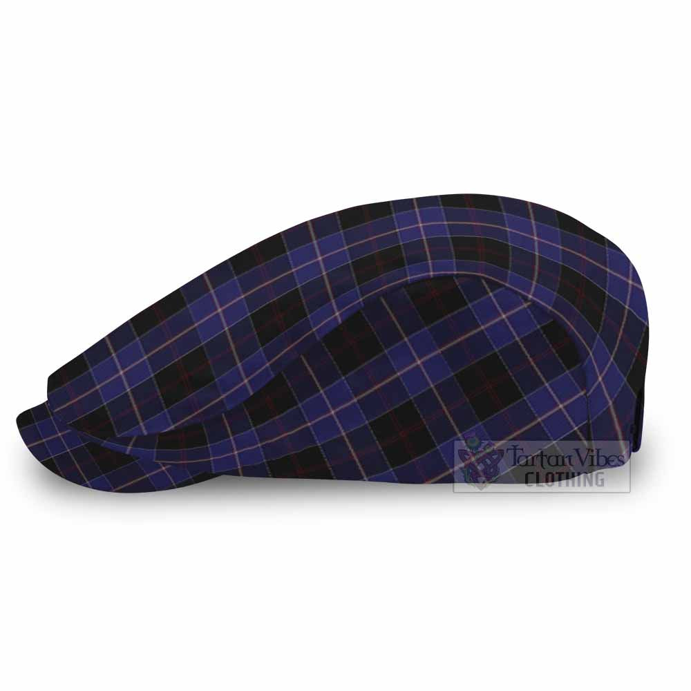 Dunlop Tartan Jeff Cap, Tartan Flat Cap