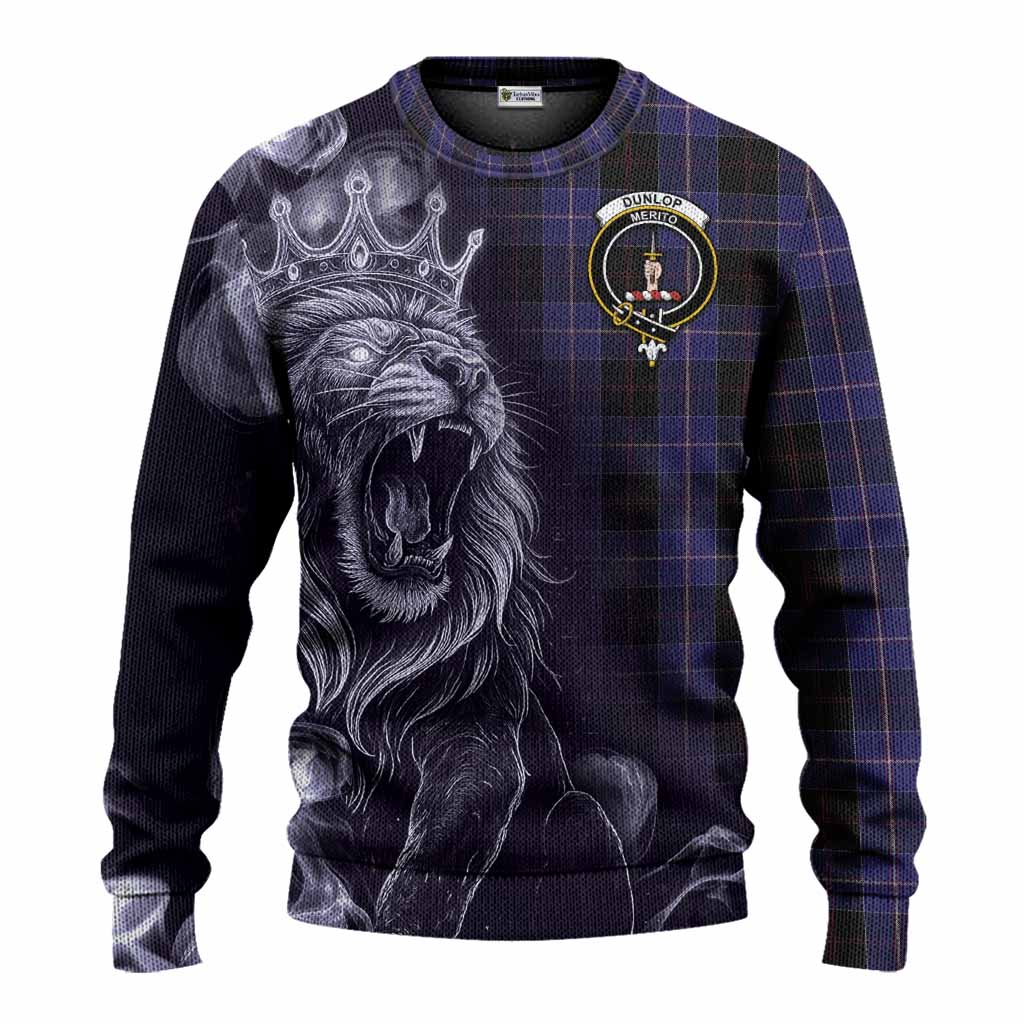 Dunlop Tartan Knitted Sweater Roaring Lion Heritage