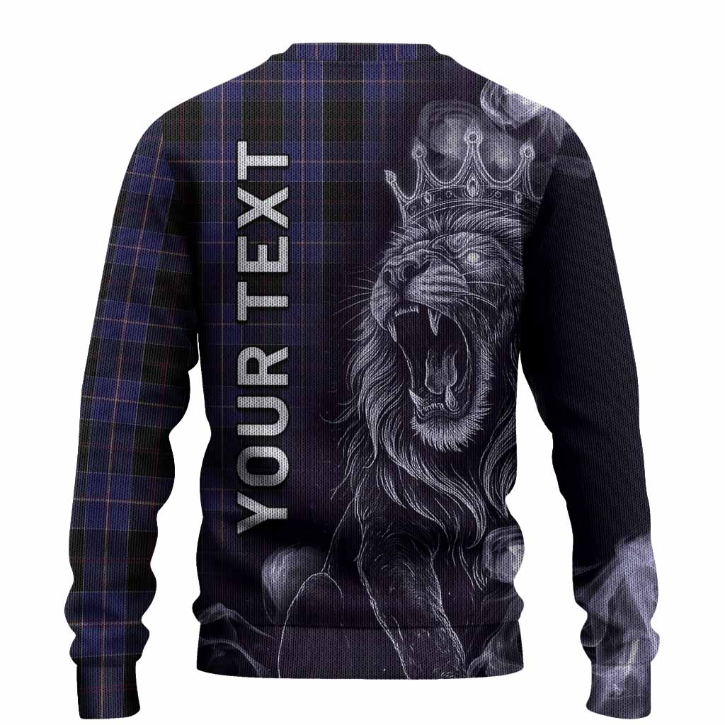 Dunlop Tartan Knitted Sweater Roaring Lion Heritage