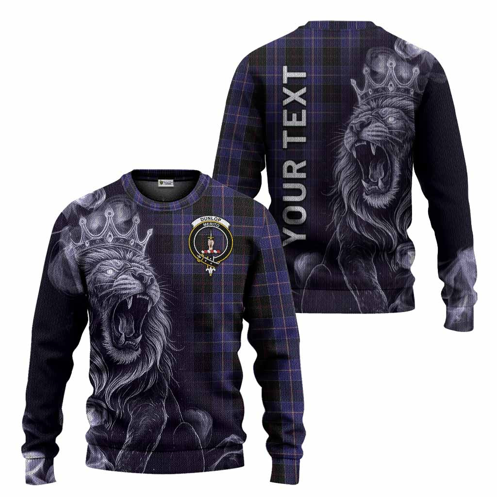 Dunlop Tartan Knitted Sweater Roaring Lion Heritage
