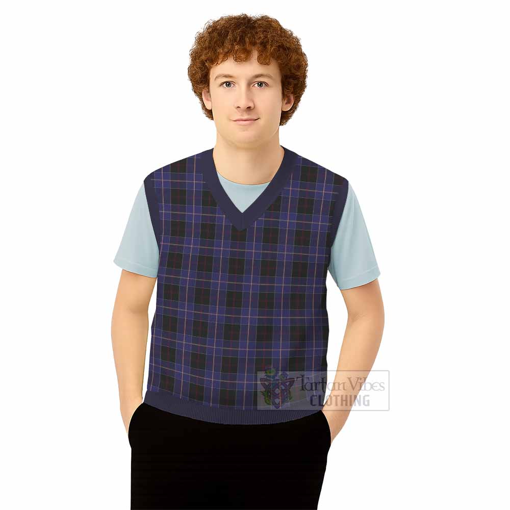 Dunlop Tartan Knitted V-Neck Vest - Tartan Vibes Clothing