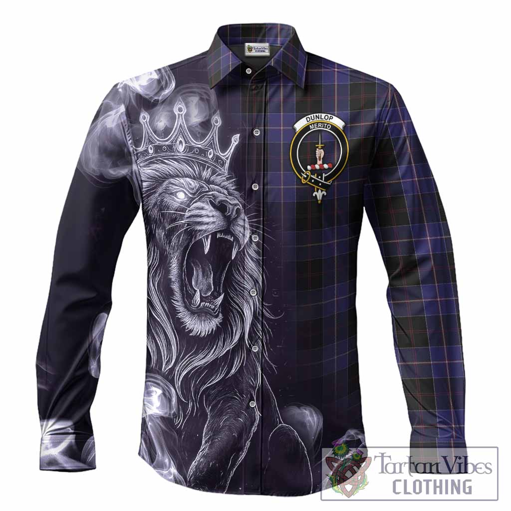Dunlop Tartan Long Sleeve Button Shirts Roaring Lion Heritage