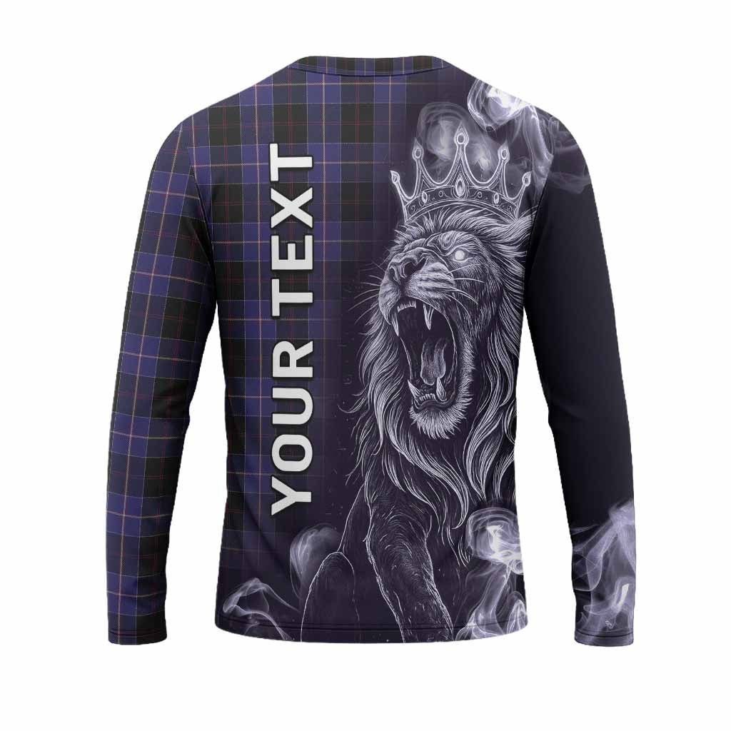 Dunlop Tartan Long Sleeve T-Shirt Roaring Lion Heritage