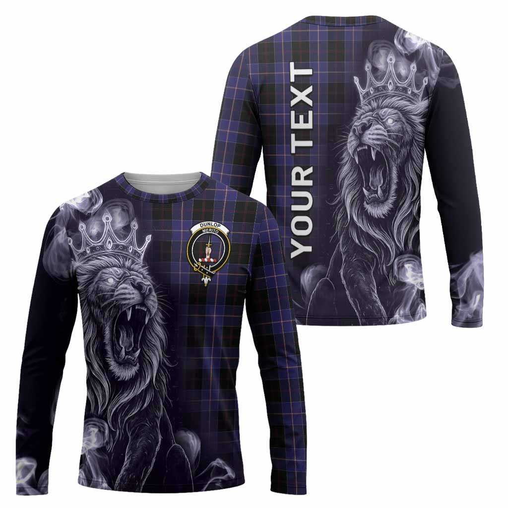 Dunlop Tartan Long Sleeve T-Shirt Roaring Lion Heritage
