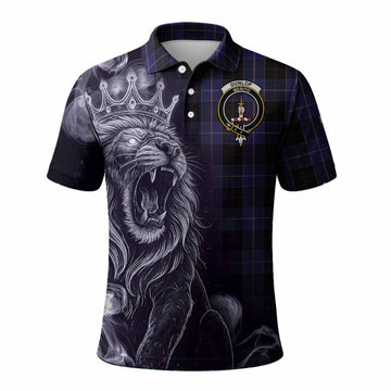 Dunlop Tartan Polo Shirt Roaring Lion Heritage