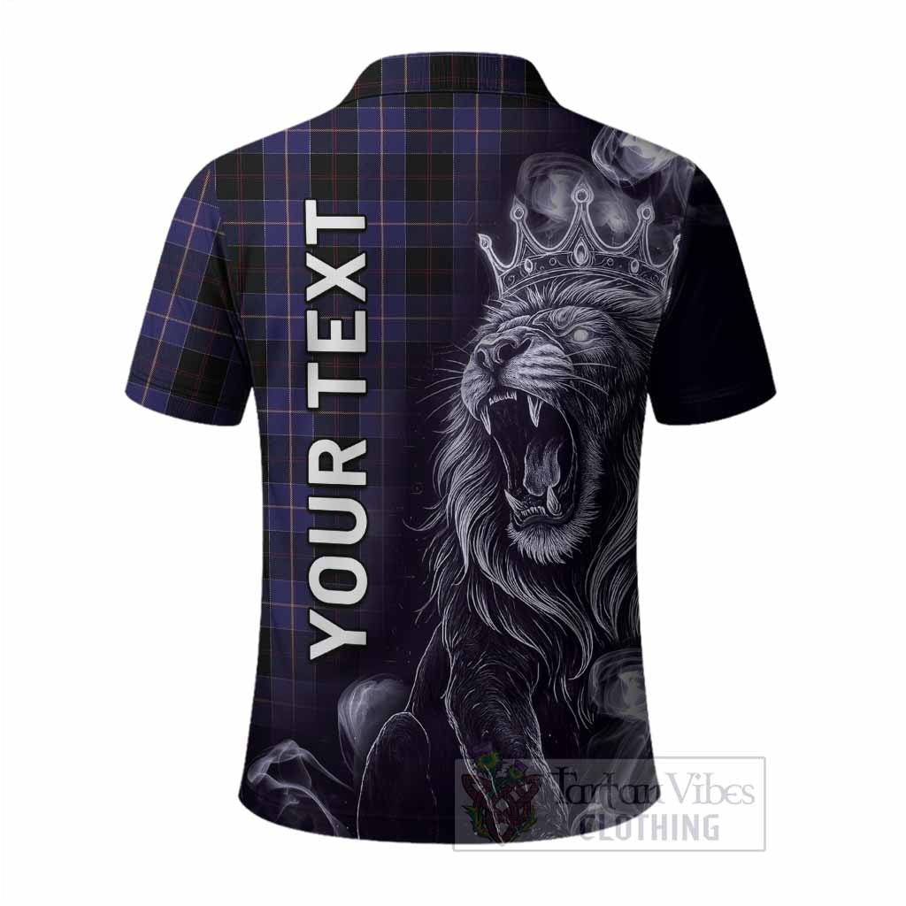 Dunlop Tartan Polo Shirt Roaring Lion Heritage