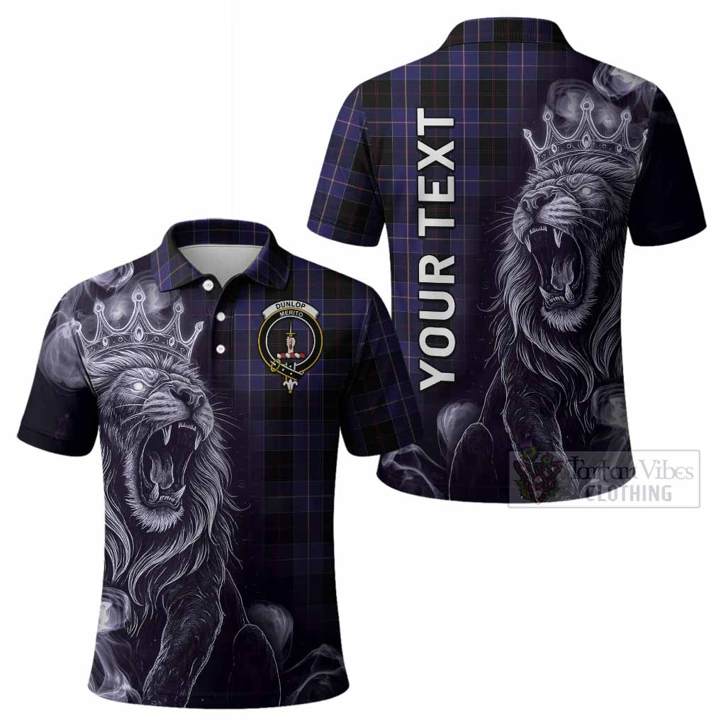 Dunlop Tartan Polo Shirt Roaring Lion Heritage