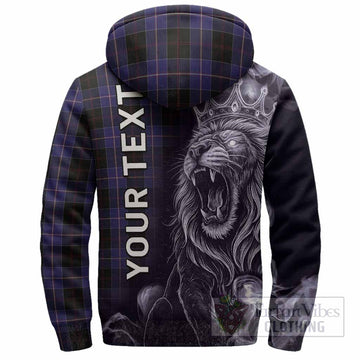 Dunlop Tartan Sherpa Hoodie Roaring Lion Heritage