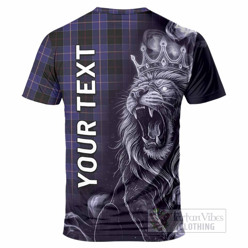Dunlop Tartan T-Shirt Roaring Lion Heritage