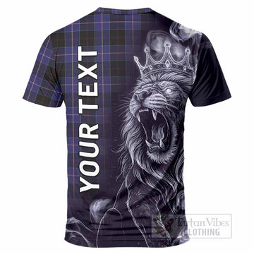 Dunlop Tartan T-Shirt Roaring Lion Heritage